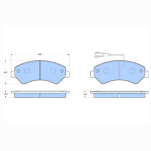 Δισκόφρενα  ZTEC+ για Citroen,Fiat,Opel,Peugeot
